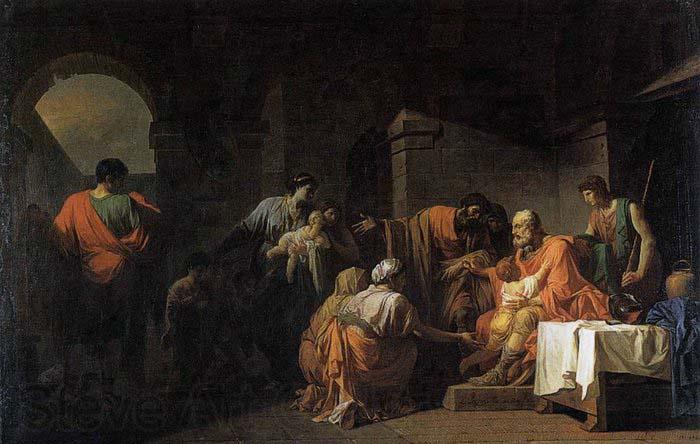 unknow artist Belisarius Receiving Hospitality from a Peasant Who Had Served under Him
